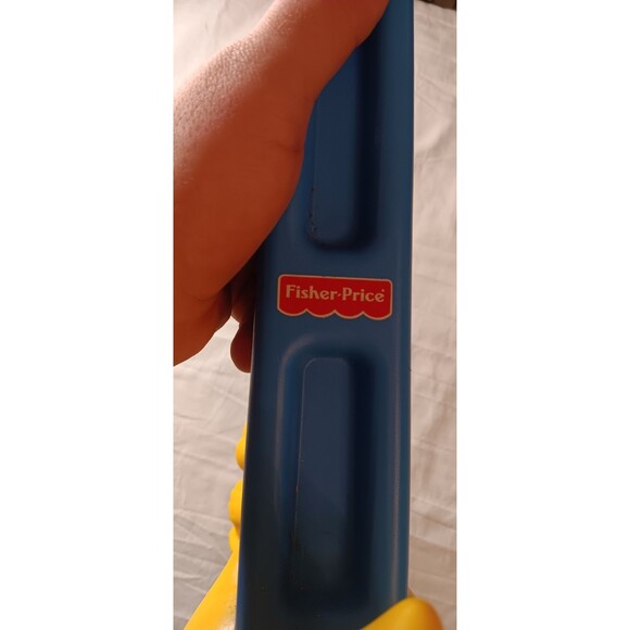 Vintage 1998 Walk 'n Waddle Duck w/ Baby Duckling Push Toy w/ Sound Fisher-Price - Picture 5 of 7